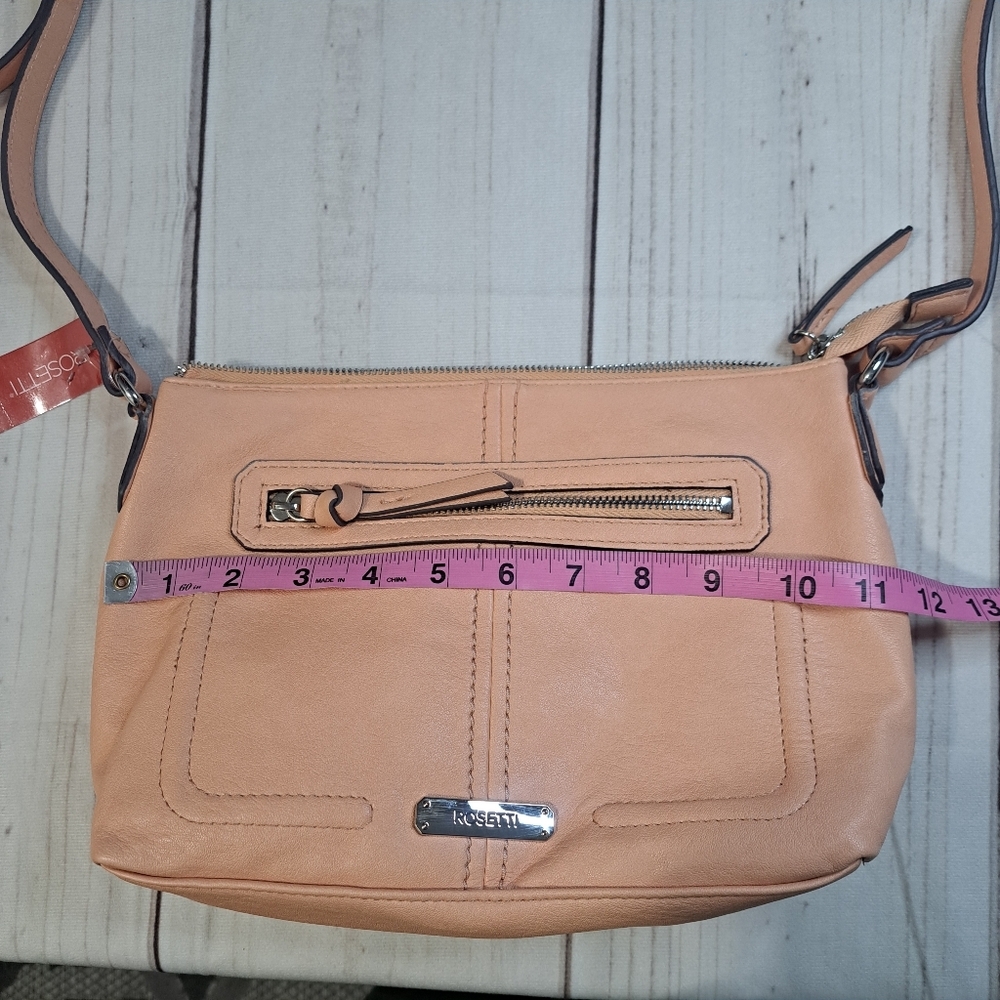 Rosetti Peach Crossbody Purse